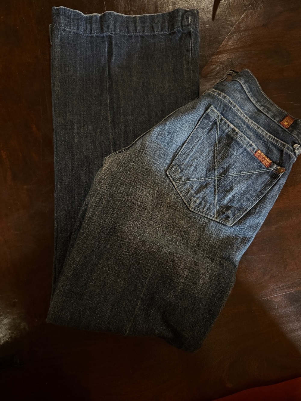 7 For All Mankind Trouser Jeans Size 27